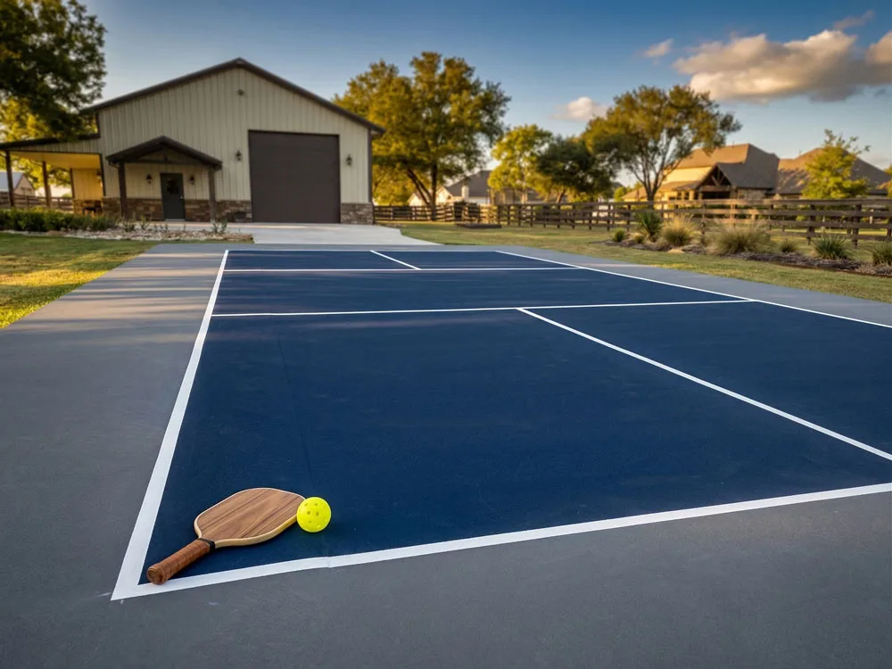 Pickleball court resurfacing Houston TX — Pickleball Court Resurface